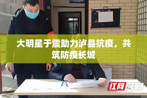 大明星于震助力泸县抗疫，共筑防疫长城