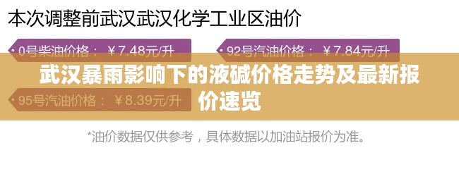 武汉暴雨影响下的液碱价格走势及最新报价速览