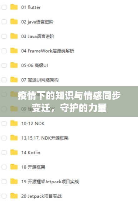 疫情下的知识与情感同步变迁,守护的力量