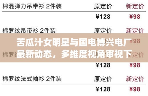 苦瓜汁女明星与国电博兴电厂最新动态,多维度视角审视下的热议焦点