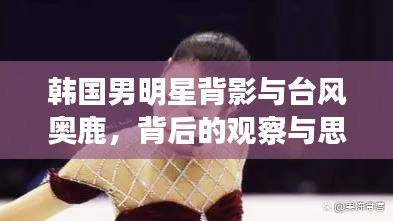 韩国男明星背影与台风奥鹿,背后的观察与思考