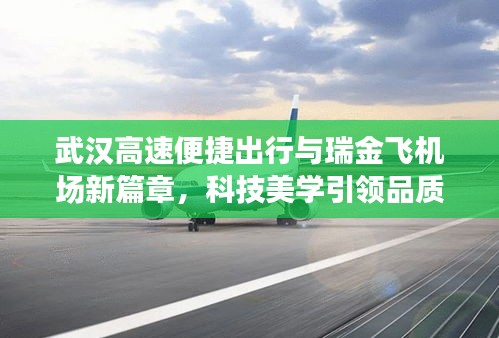 武汉高速便捷出行与瑞金飞机场新篇章，科技美学引领品质生活之旅