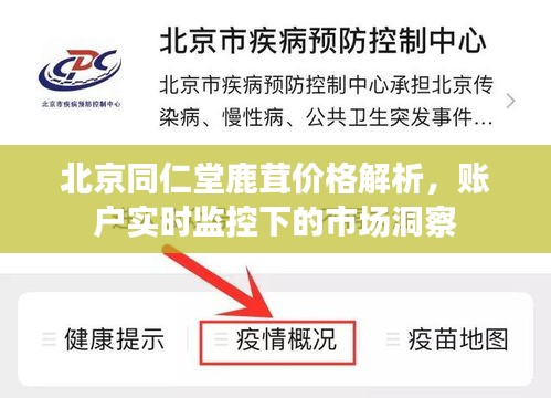 北京同仁堂鹿茸价格解析，账户实时监控下的市场洞察