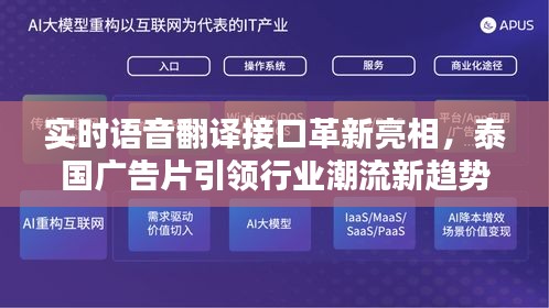 实时语音翻译接口革新亮相,泰国广告片引领行业潮流新趋势