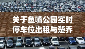 关于鱼嘴公园实时停车位出租与楚乔传最新预告的解读与警惕