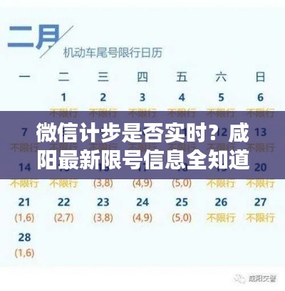 微信计步是否实时?咸阳最新限号信息全知道