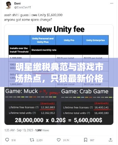 明星缴税典范与游戏市场热点，只狼最新价格透明化探讨