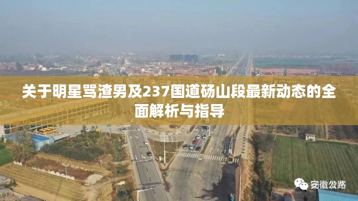 关于明星骂渣男及237国道砀山段最新动态的全面解析与指导